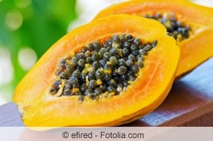 reife Papaya