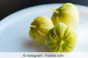 Einzelne Tomatillos