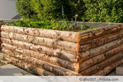 Hochbeet aus Holz