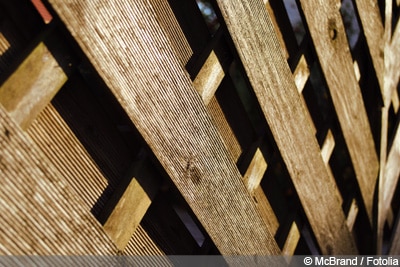 Windschutz Terrasse Holz