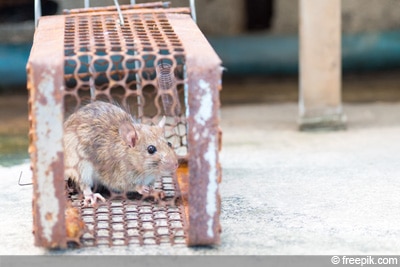 Ratte - Rattenköder für die Falle