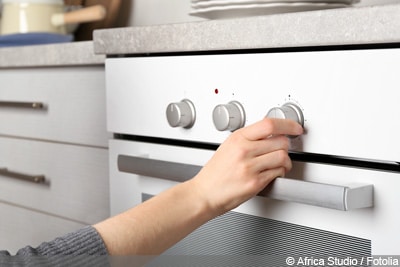 Backofen Erde sterilisieren