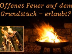 Feuer Grundstück Gesetz