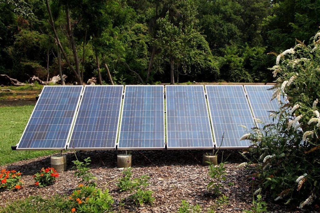 Solarenergie Garten