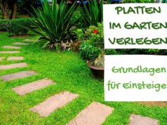 Platten verlegen