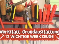 Werkstatt-Grundausstattung - Verschiedene Werkzeuge