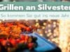 Grillen an Silvester