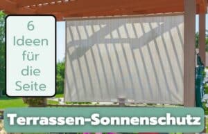 Seitlicher Terrassen-Sonnenschutz